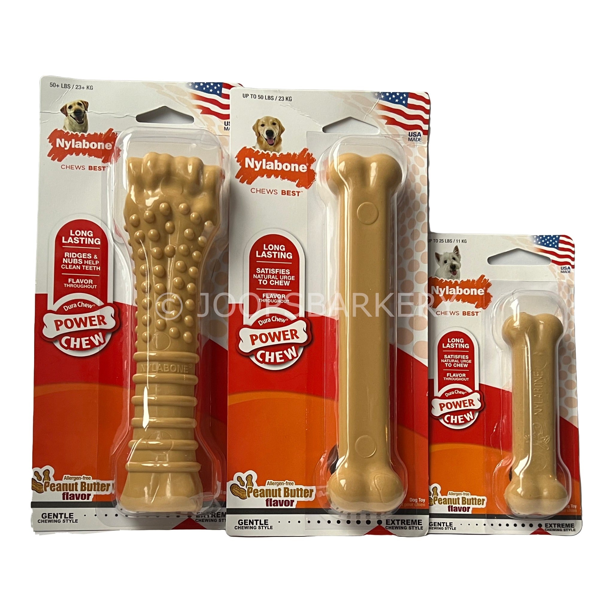 Nylabone Pindakaas - Joop's Barkery